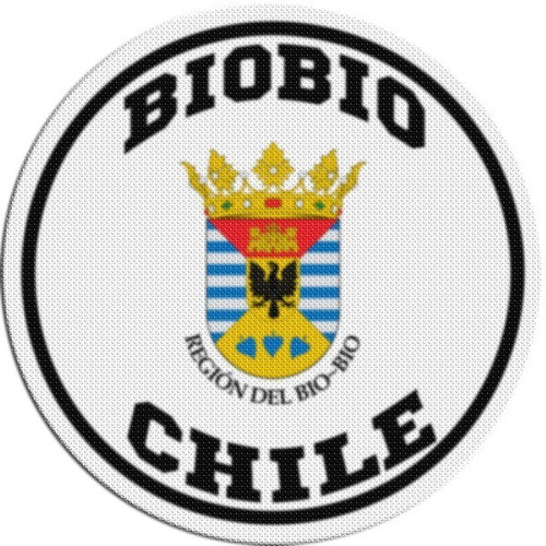 Parche Circular Escudo Chile Biobio