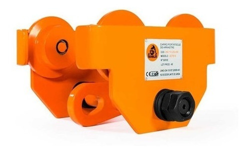 Carro Porta Tecle De Arrastre 1 Tonelada Gct-619 Gorila
