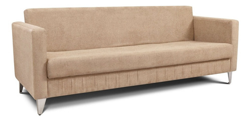 Sofa Cama 2.12 - Tela Anti Manchas Color Beige