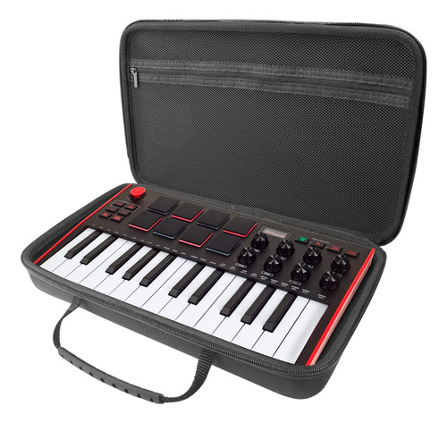 Musiin Carcasa Rgida Para Teclado Akai Professional Mpk Mini