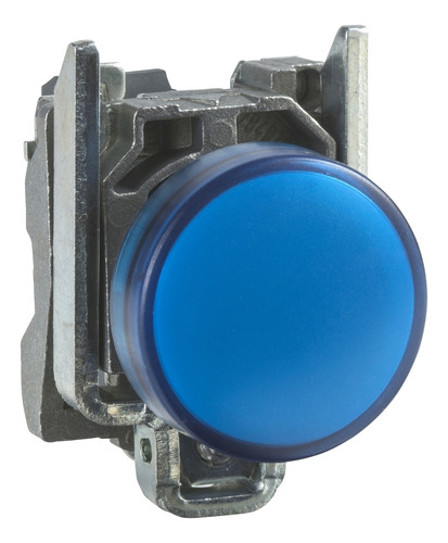 Luz Piloto Redondo Ø 22- Ip65 - Azul - Led Integral - 120 V