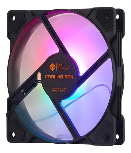 Fan Led Rgb Shot Gaming Shot-4c-coolingfan 4 Colores Circuit