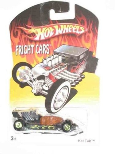 2007 fright Cars Hot Tub Real Rider Tires Collector