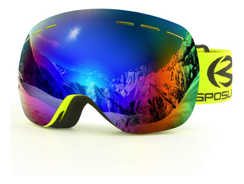 Ggbuy Gafas De Esqui Sin Marco, Antivaho Y Resistentes Al Vi