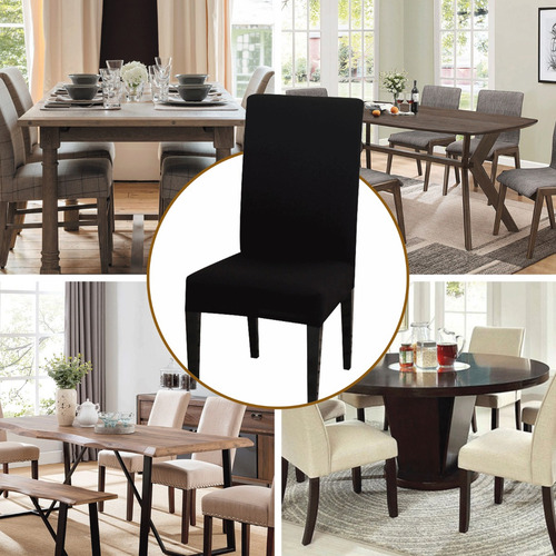 6 Piezas De Fundas Elásticas Para Sillas De Comedor Extraíbl