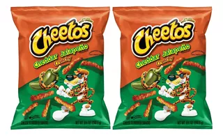 2 Bolsas De Cheetos Cheddar Jalapeño 240.9g C/u Importado