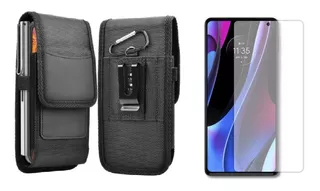 Funda Cinturon + Protector Pantalla Para Samsung S22 Plus Color Negro