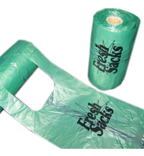 Fresh Sacks Bolsas Biodegradables Para Eliminar Pañales, Rol