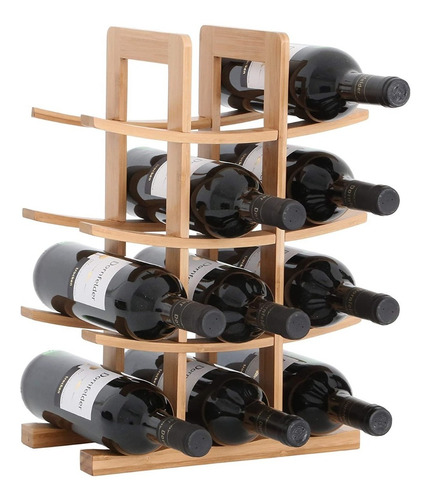 Estante Rack Para Vinos Botella De Vino Bastidor Botella Bar