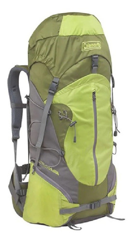 Mochila Tolima 60l Verde Estructura Interna Aluminio Coleman