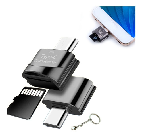 Adaptador Tipo C A Micro Sd De Usb 3.1  Lector Tarjetas Otg