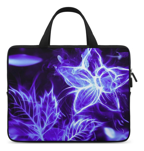 Bolso Mano Para Ordenador Portatil Flor Galaxia Maletin 10