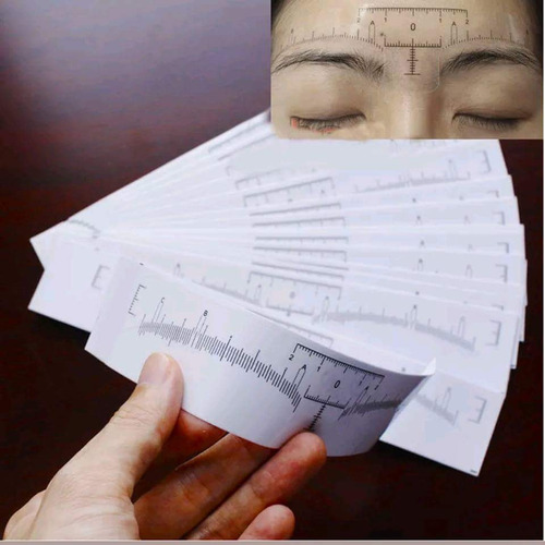 Micropigmentacion Regla Descartable X 10 Unid