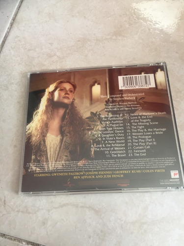 Shakespeare In Love - St - Cd - Disco (Usado)