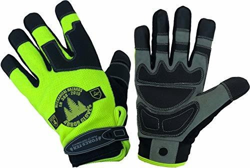 Guantes De Airsoft Forester Hi Vis Arborist Cuerda-guante D