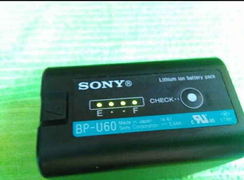 Batería Sony De Ión Litio Bp-u60 (57 Wh) Cámaras Profesional