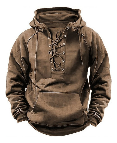 Sudadera Casual De Manga Larga Con Capucha For Hombre