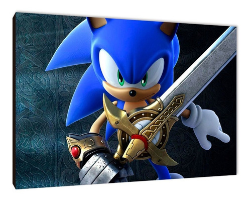 Cuadros Poster Videojuegos Sonic S 15x20 (nic (4)