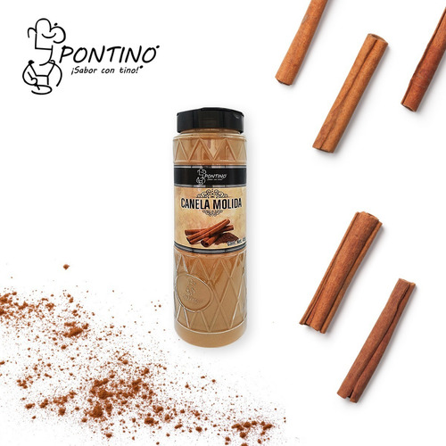 Pontino Canela Molida 415 Gramos 2 Piezas