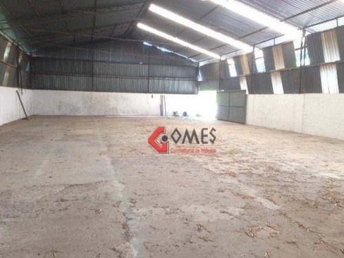 Galpão, 3000 M² - Venda Por R$ 3.200.000,00 Ou Aluguel Por R$ 16.000,00/mês - Jardim Da Represa - São Bernardo Do Campo/sp - Ga0042