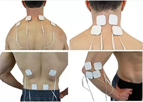 Electroestimulador Muscular Gimnasia Pasiva 4 Parches | djmedical