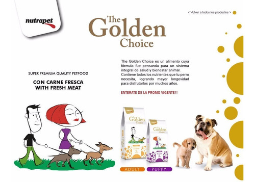 Imagen 3 de 4 de Golden Choice Super Premium Adulto 14 Kg Con Regalos