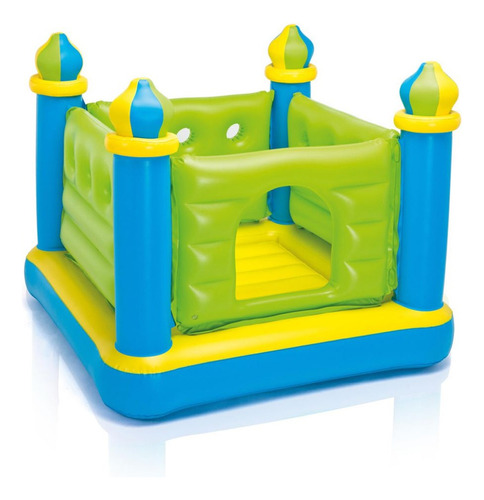 Castillo Inflable Saltarin Pelotero 132x132x107 Cm