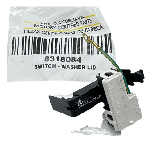 Switch Para Lavadora Whirlpool Original Corto (8318084)
