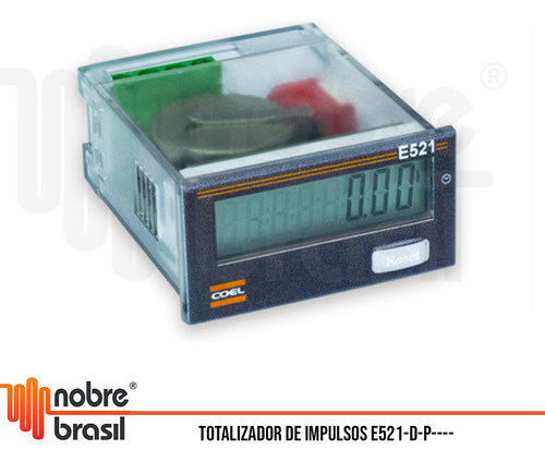Totalizador De Impulsos/horas Coel E520/55