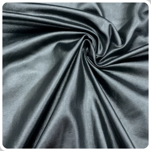 Tecido Malha Suplex Cirre Liso 1m X 1,65m Cor Preto