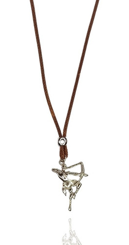 Colar Cordão Umbanda Cabloco Oxóssi Proteção Espiritual Cor Dourado-escuro