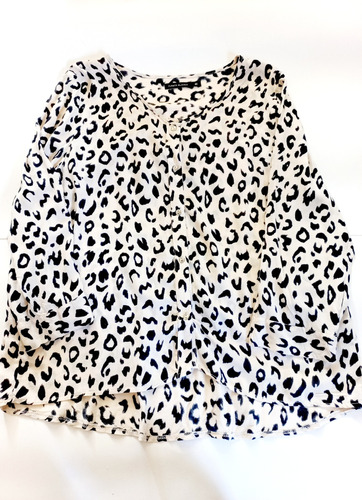 Blusa Leopardo Mujer