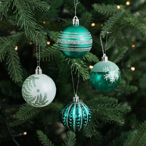30 Piezas De Adornos Navideños Decorativos, Pequeños