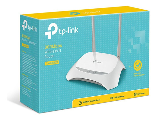 Router Inalambrico Tp-link 2 Antenas Puertos 300mbps