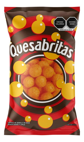 3 Pack Frituras Bolitas Quesabritas Sabritas 160