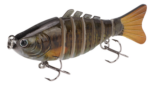 Juego De Señuelos De Pesca Swimbait, Con Múltiples Articulac
