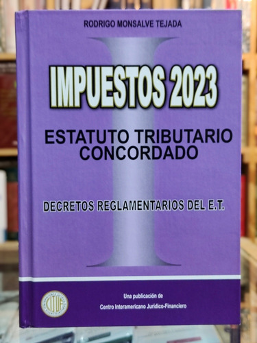 Estatuto Tributario Concordado 2023