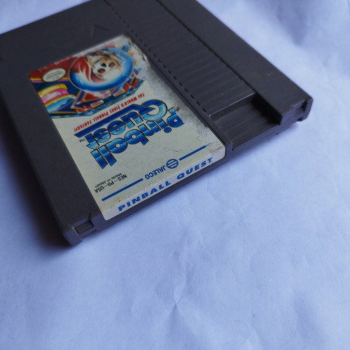 Pinball Quest Nintendo Nes Cartucho Detalle (Usado)
