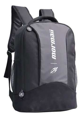 Mochila casual Mormaii Mor-2607, 25 litros, negra, casual