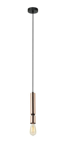 Pendente Prih Cobre 30cm E27 40w Hl002 Bella