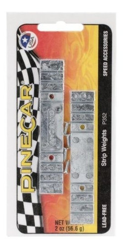 Pino Car Derby Tira De Pesos, 1-ounce, 2-pack