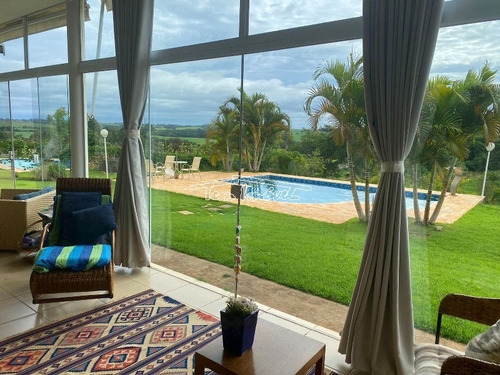 Imagem 15 de 24 de Chácara No Condomínio Nova Rheata Em Boituva. 3 Dormitórios, Piscina, Churrasqueira. - Ch00626 - 70460773