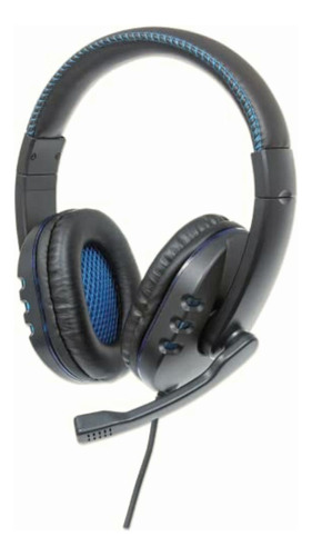 Manhattan Spk-1765 Audifono Con Microfono Usb Gaming, Color