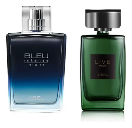 Dos Minfragancias Lbel Blue Night + Polo Live 10 Ml