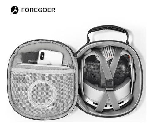 Funda Foregoer Diseñada Para Apple Vision Pro Con Protección