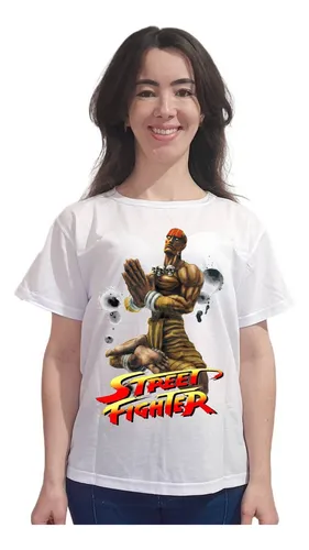Camisa Camiseta Street Fighter Dhalsim Adulto Infantil MercadoLivre