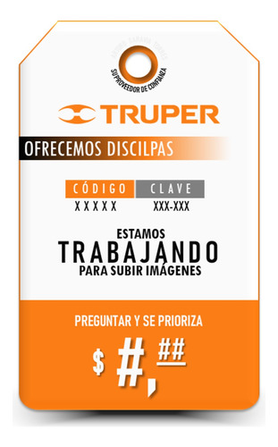 Alicate Sacabocados Truper 17340 Cuero Lona Plástico Cartón