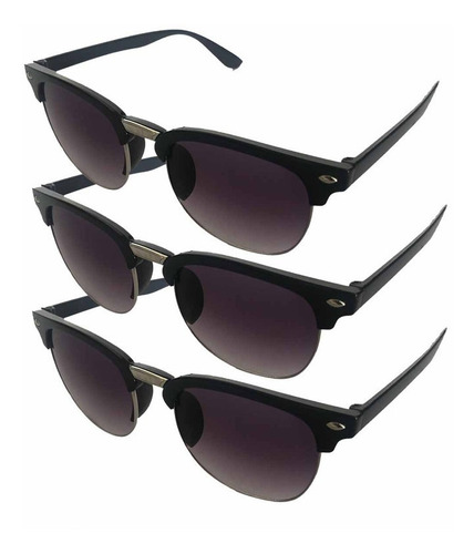 Combo X3 Lentes De Sol Verano Proteccion Uv400 Descuento