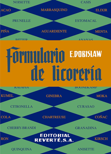 Libro: Formulario De Licorería (spanish Edition)