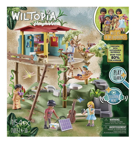 Playmobil 71013 Wiltopia Casa Del Árbol Genealógico 